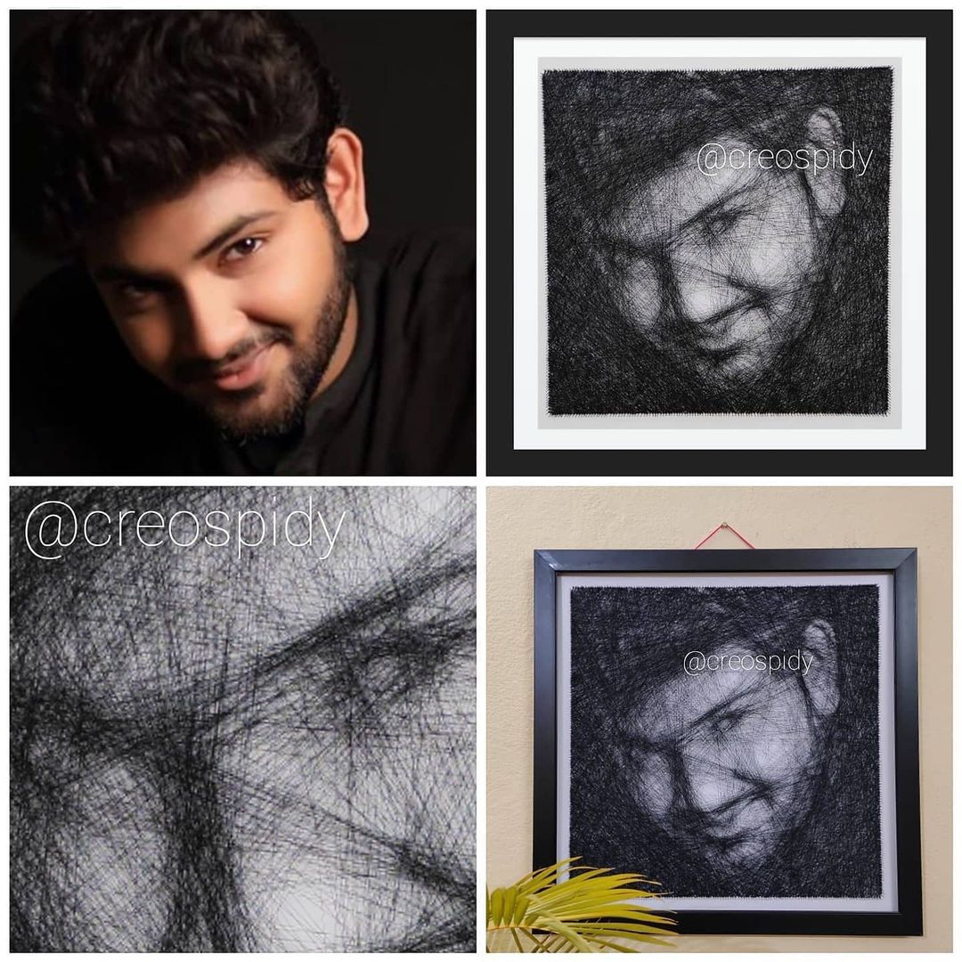 Single Face | Thread Portrait