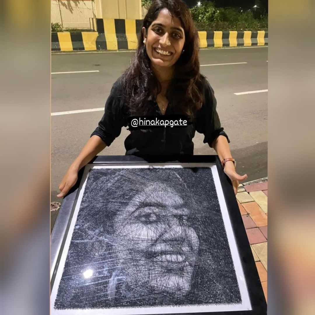 Single Face | Thread Portrait