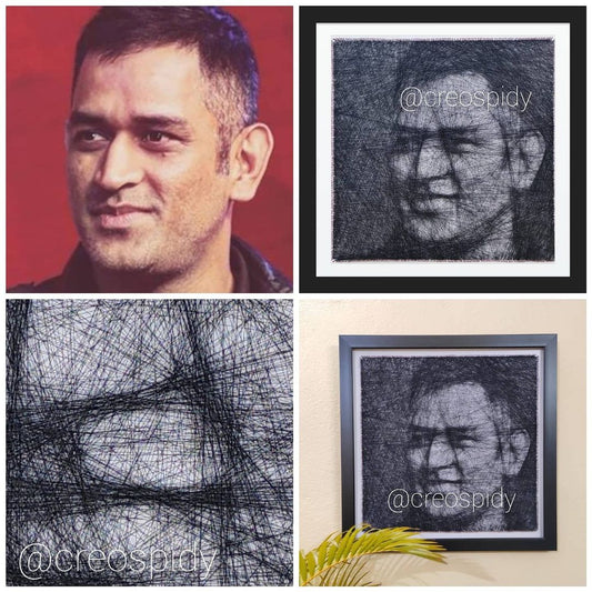 Single Face | Thread Portrait